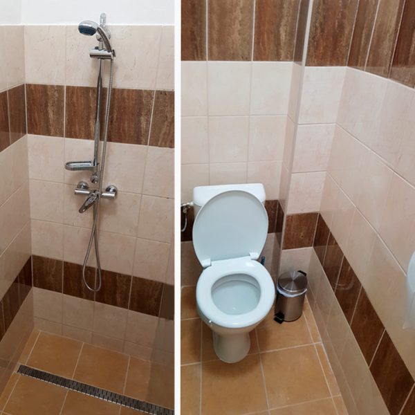 Penzión U Huberta - sprcha a WC