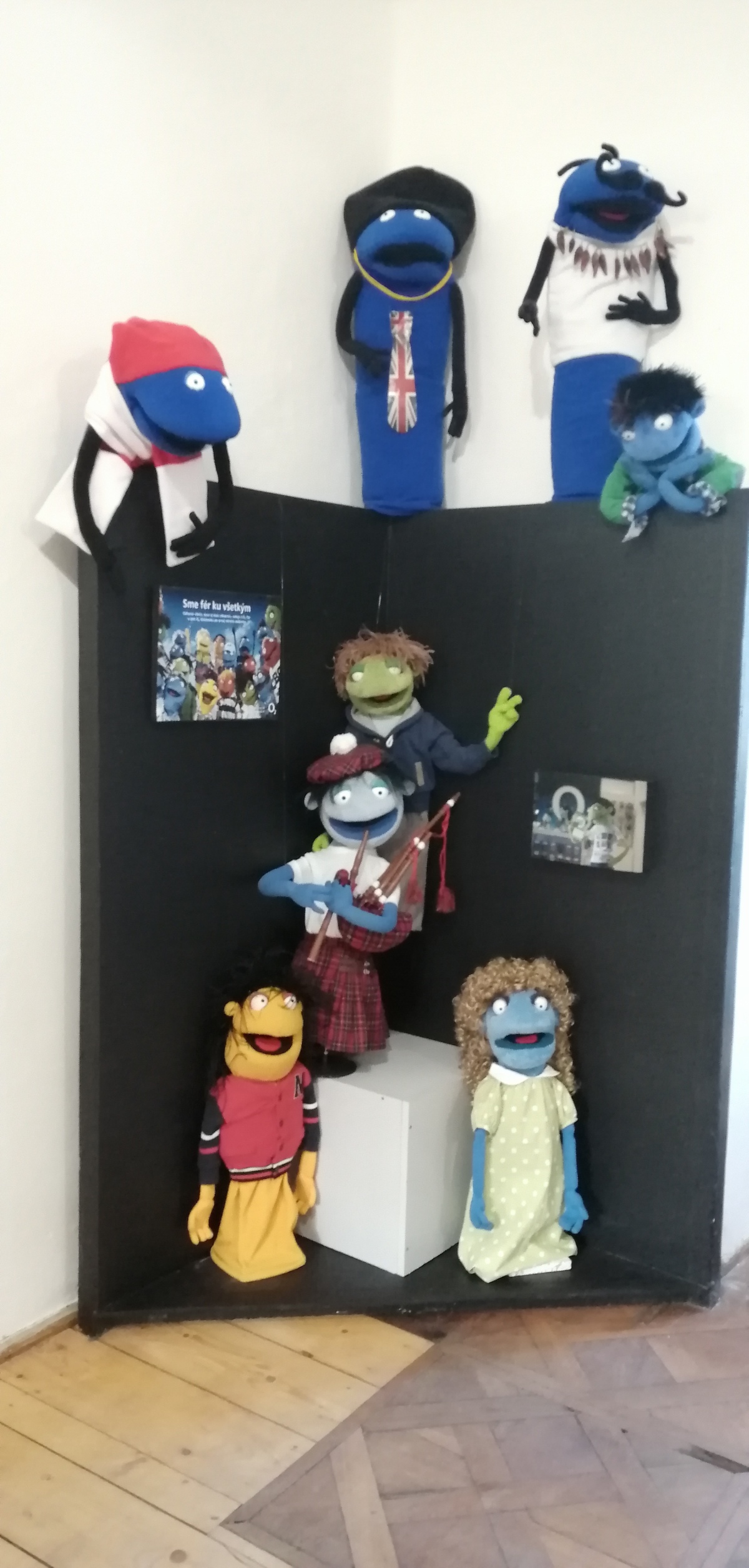 Modrý Kameň - Múzeum hračiek - postavičky známej Muppets Show